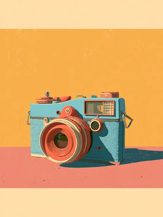 Retro Fotoğraf Makinesi