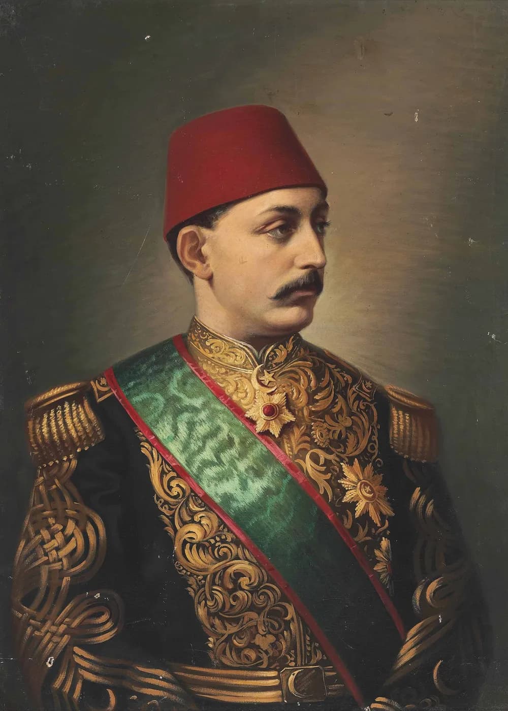 V. Murat Portresi — Osmanlı Padişahı Tablosu