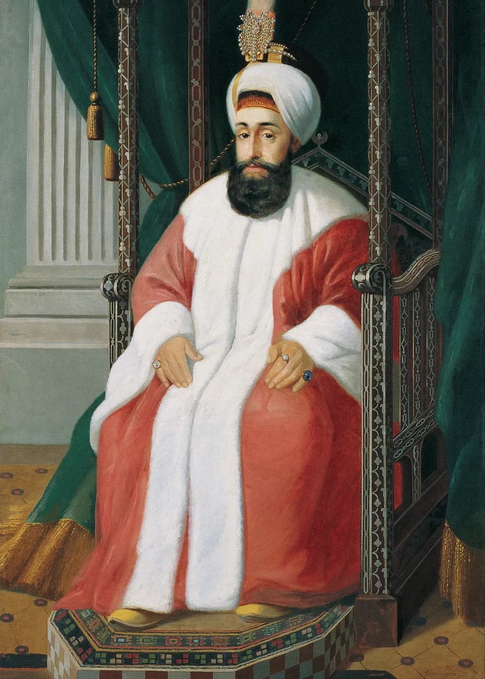 III. Selim Portresi (Warnia-Zarzecki) — Osmanlı Padişahı Tablosu