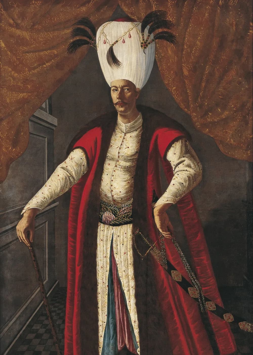 IV. Mehmet Portresi — Osmanlı Padişahı Tablosu