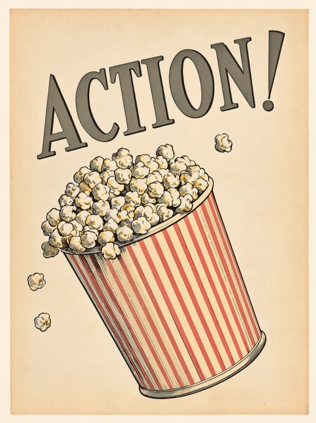 Sinema Mısırı — Action