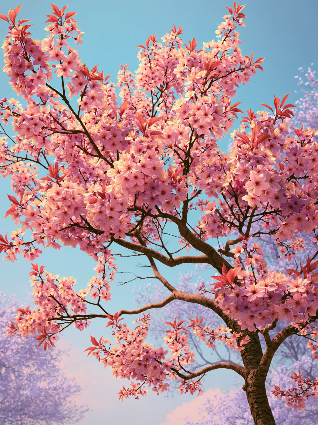 Sakura 2'li Set — Setler temalı çok parçalı tablo — 2. panel